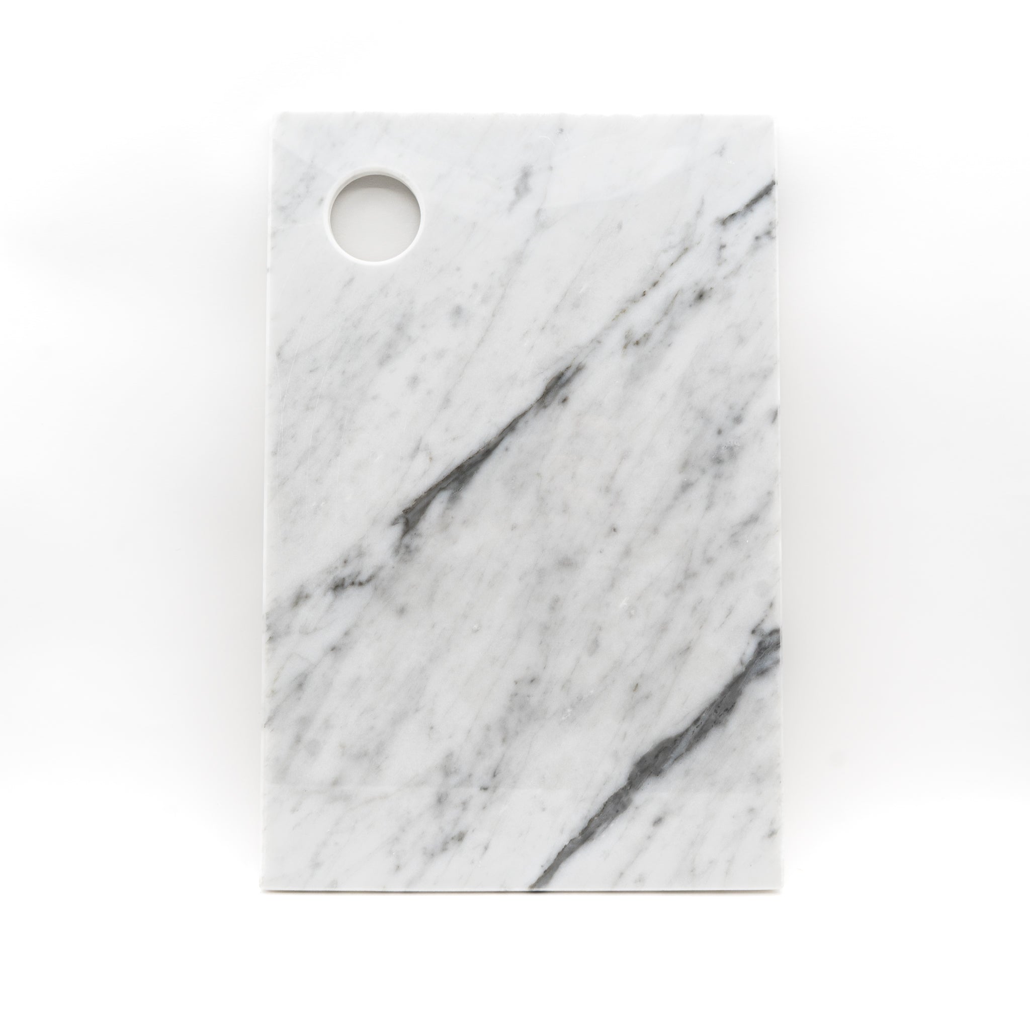 TAGLIERE "CEDRO"  MARMO BIANCO DI CARRARA