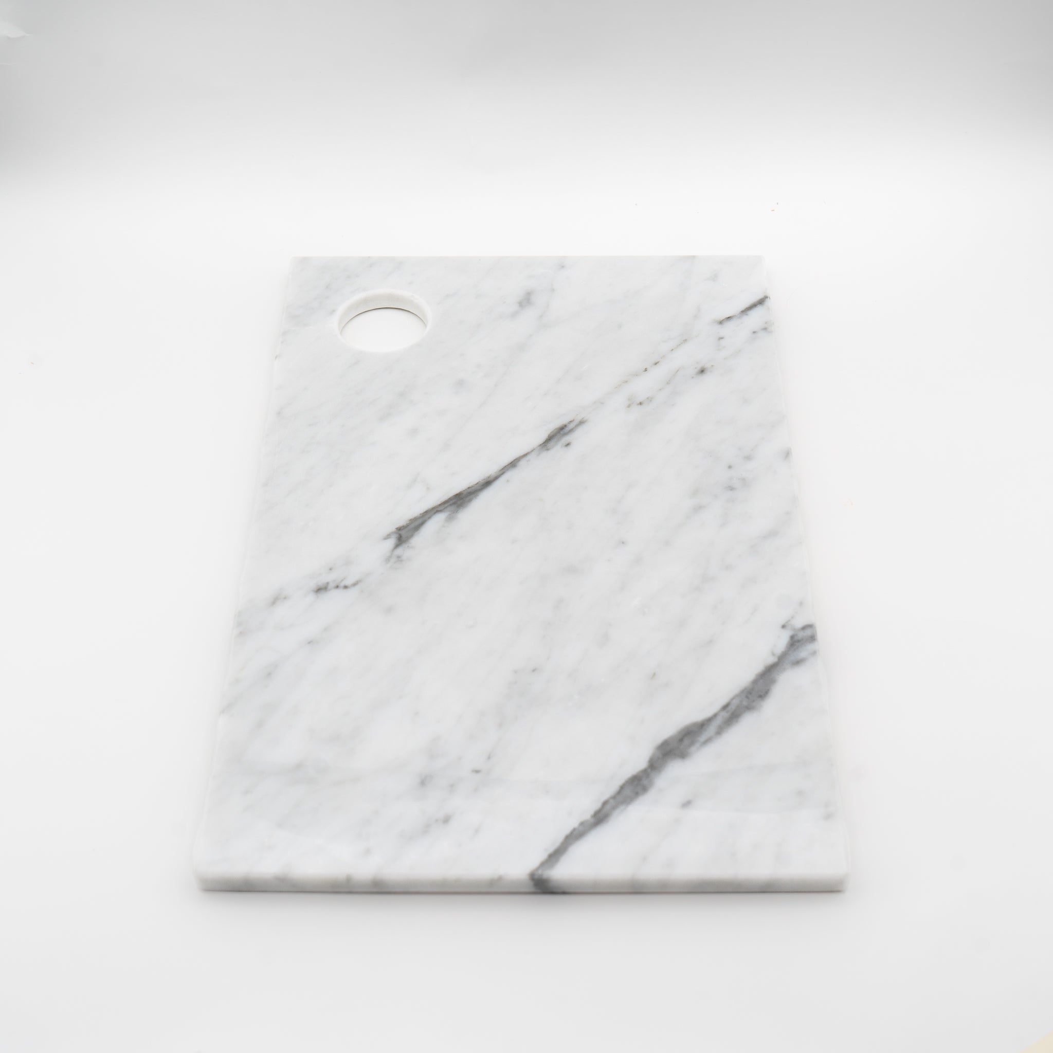 TAGLIERE "CEDRO"  MARMO BIANCO DI CARRARA