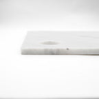 TAGLIERE "CEDRO"  MARMO BIANCO DI CARRARA