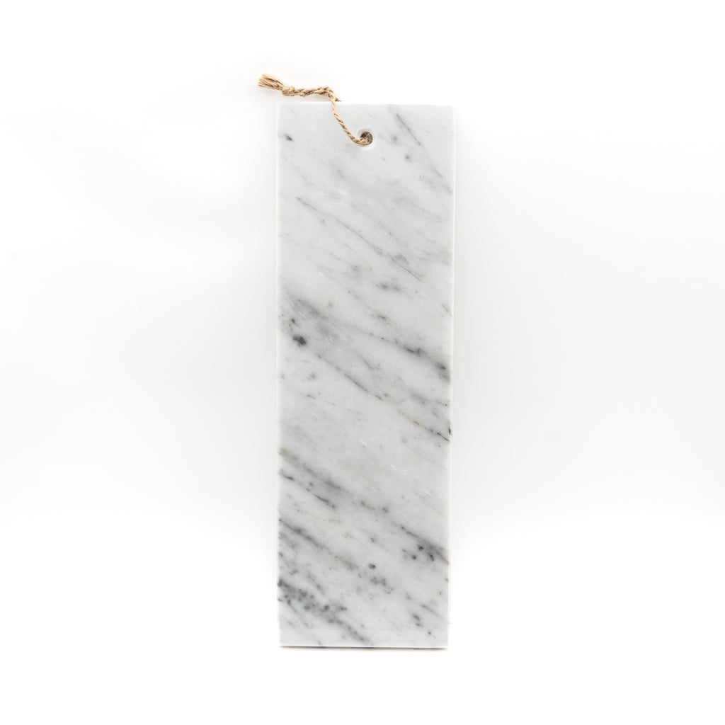 TAGLIERE "OLIVO"  MARMO BIANCO CARRARA