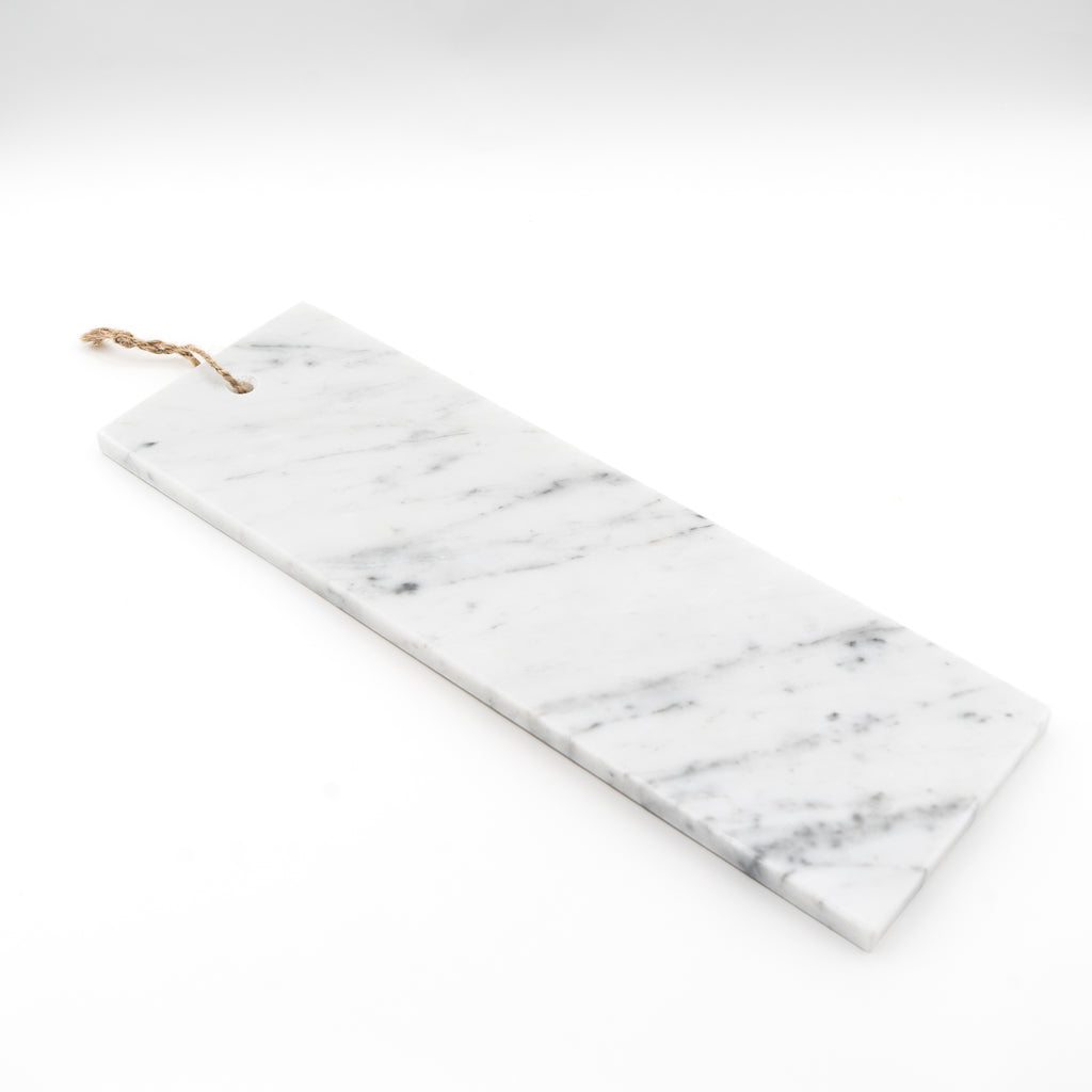 TAGLIERE "OLIVO"  MARMO BIANCO CARRARA