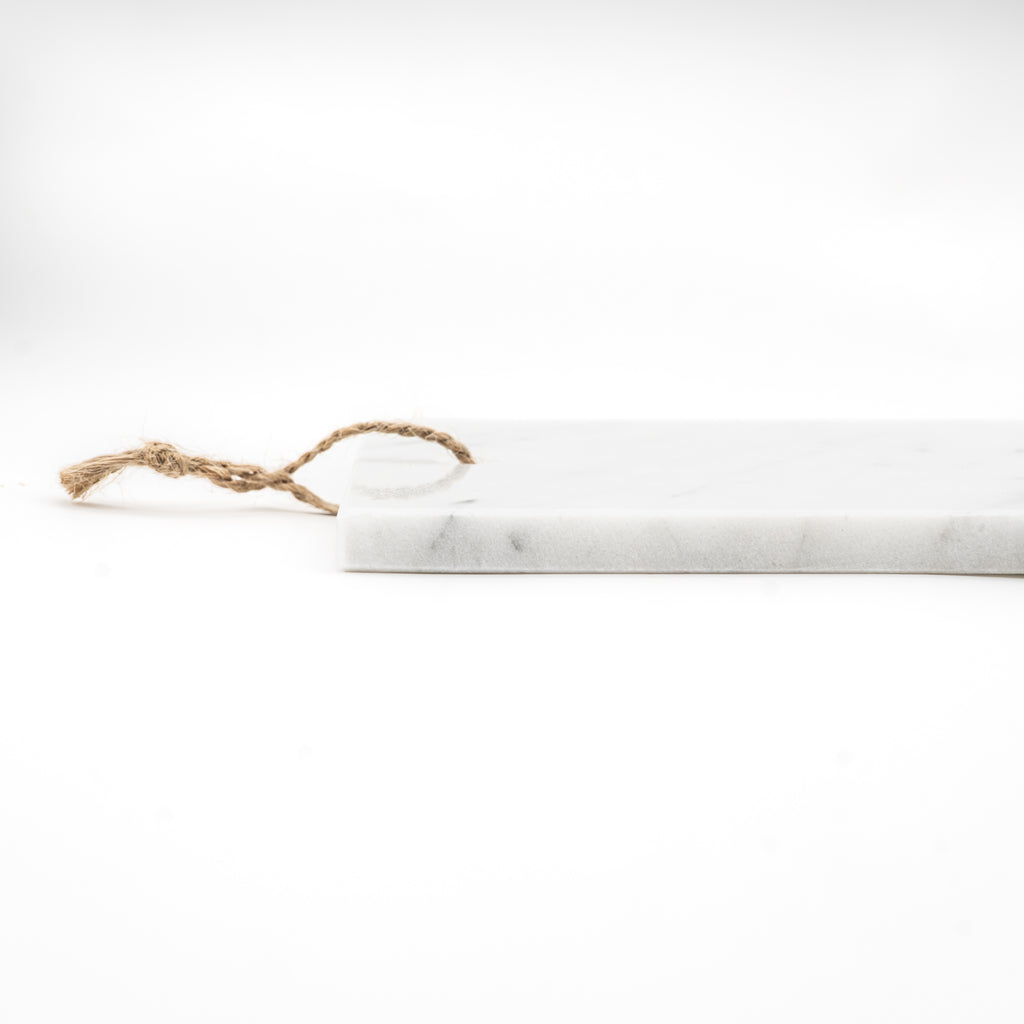 TAGLIERE "OLIVO"  MARMO BIANCO CARRARA