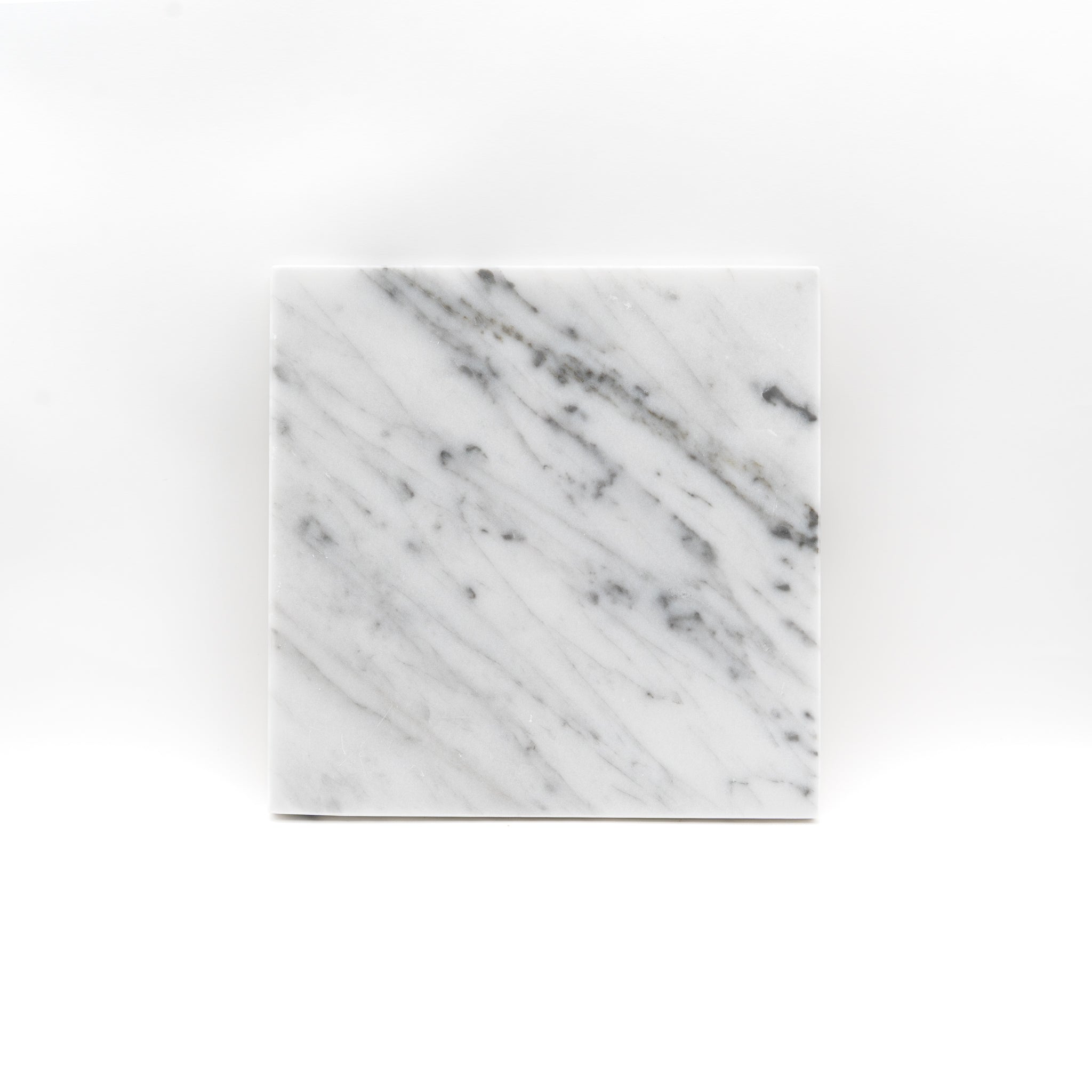 CENTROTAVOLA "ARANCIO" MARMO BIANCO DI CARRARA