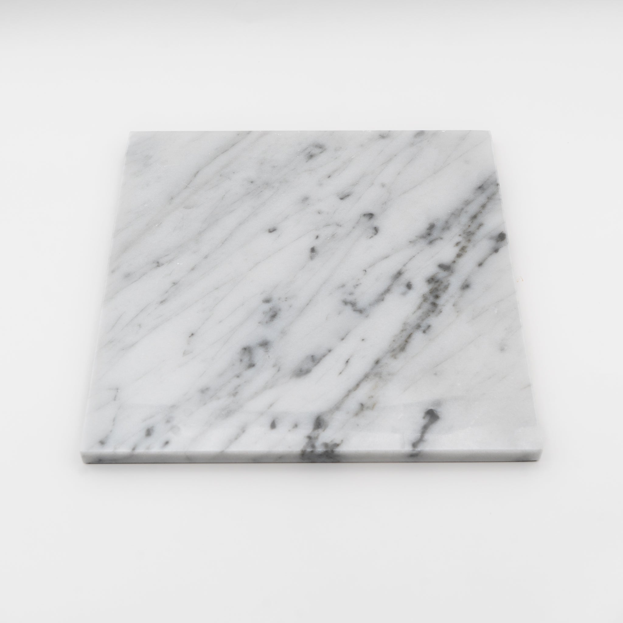 CENTROTAVOLA "ARANCIO" MARMO BIANCO DI CARRARA