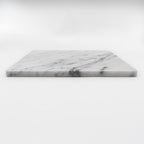 CENTROTAVOLA "ARANCIO" MARMO BIANCO DI CARRARA