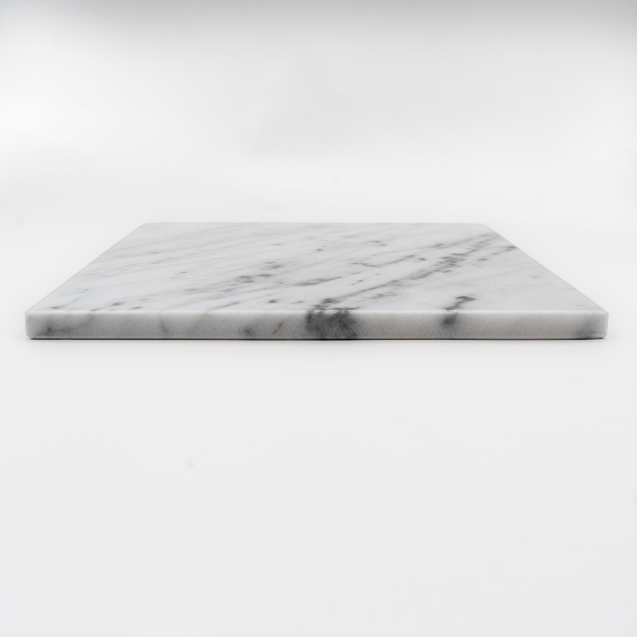 CENTROTAVOLA "ARANCIO" MARMO BIANCO DI CARRARA