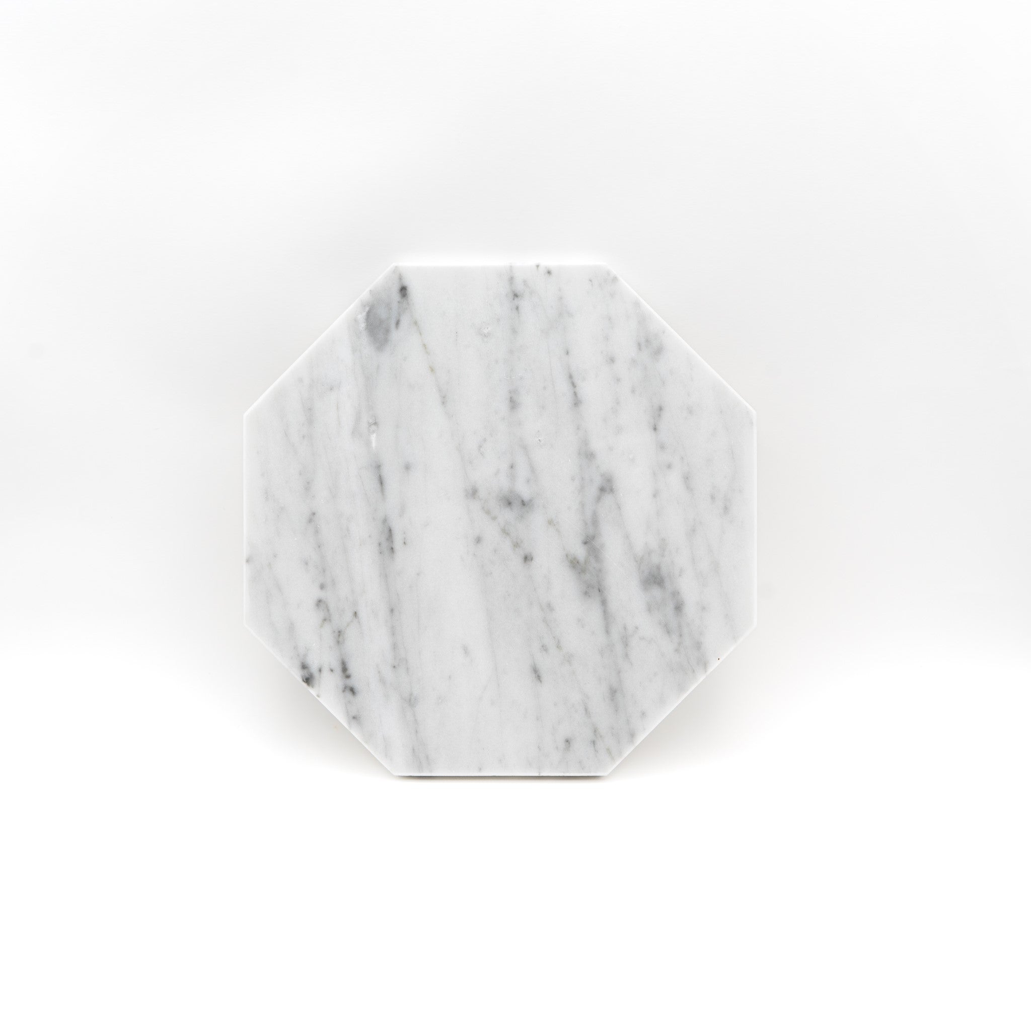 CENTROTAVOLA "LIMONE" MARMO BIANCO DI CARRARA