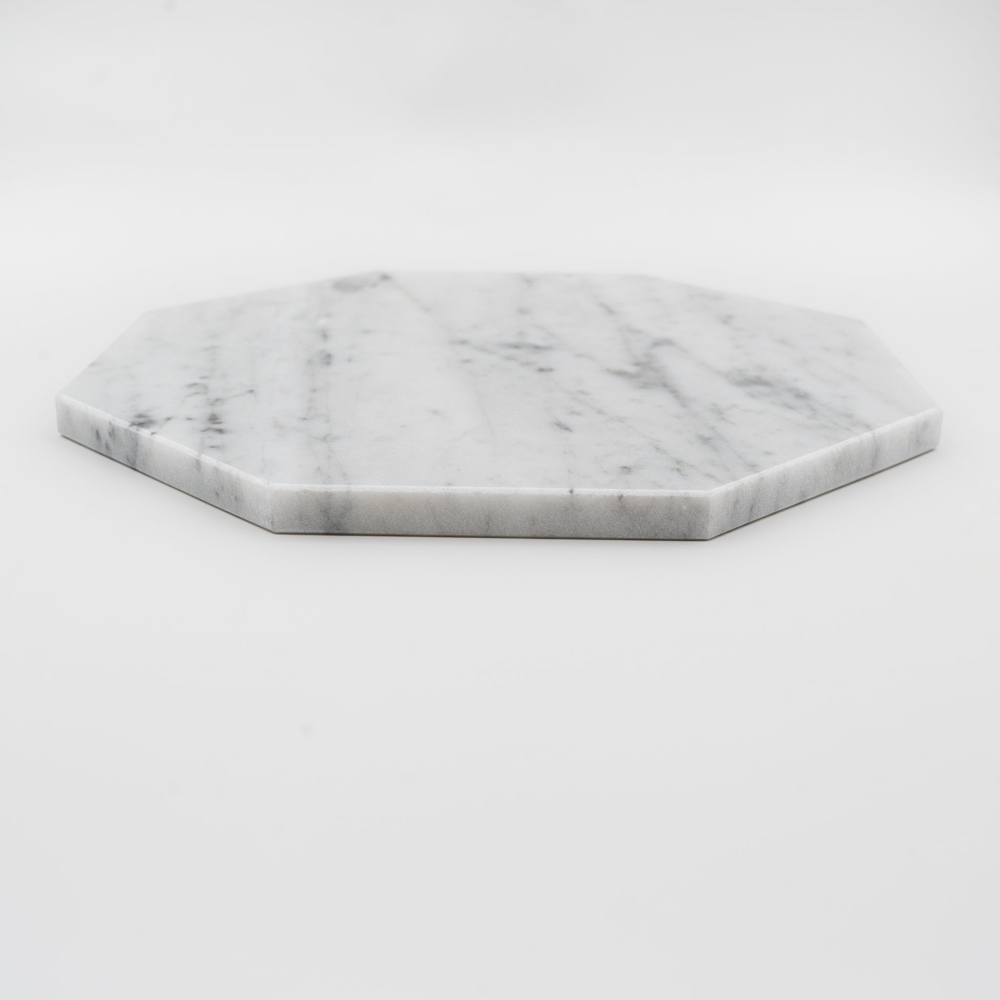 CENTROTAVOLA "LIMONE" MARMO BIANCO DI CARRARA