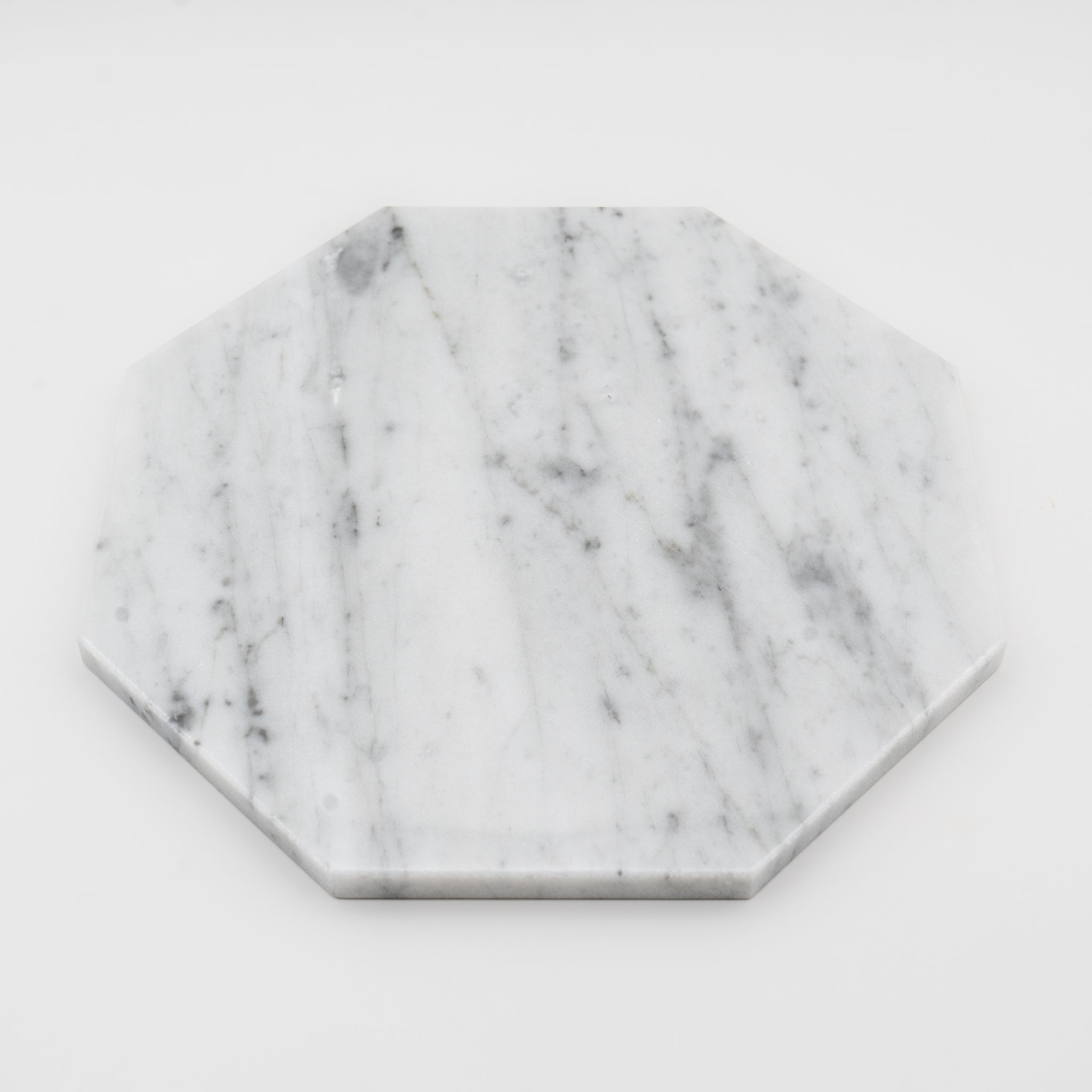 CENTROTAVOLA "LIMONE" MARMO BIANCO DI CARRARA