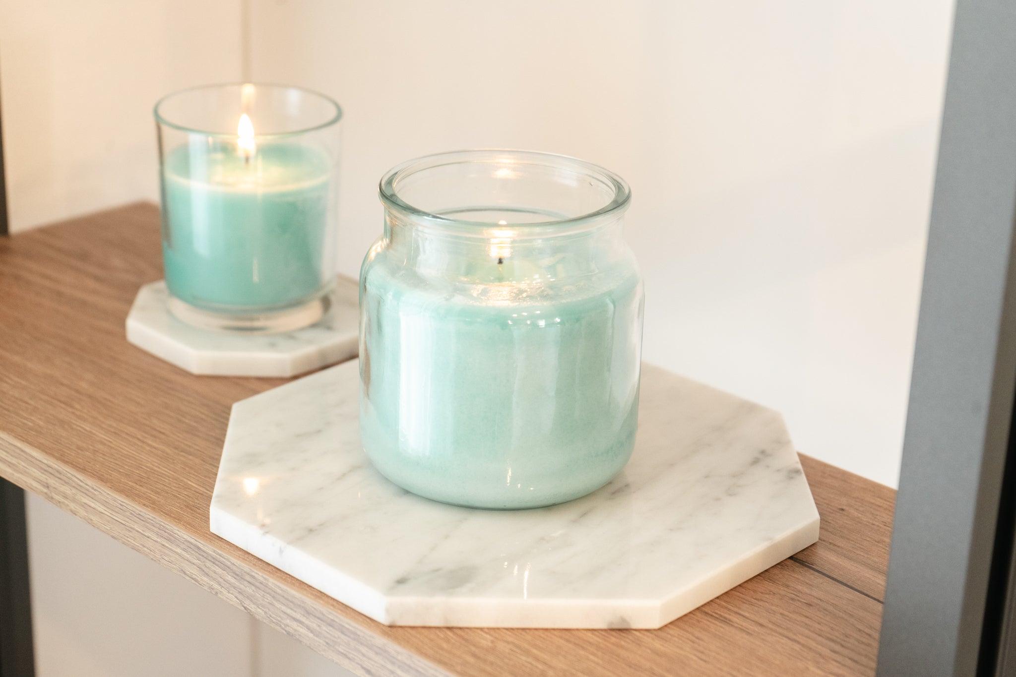 CENTROTAVOLA "LIMONE" MARMO BIANCO DI CARRARA