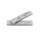POGGIA POSATE "EUCALIPTO" (SET 2PZ) MARMO BIANCO DI CARRARA