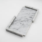 SVUOTATASCHE "GELSOMINO" MARMO BIANCO CARRARA