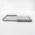 SVUOTATASCHE "GELSOMINO" MARMO BIANCO CARRARA