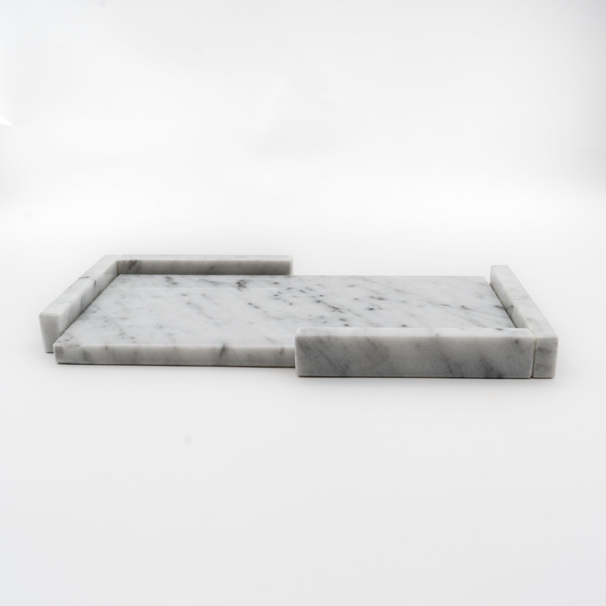 SVUOTATASCHE "GELSOMINO" MARMO BIANCO CARRARA