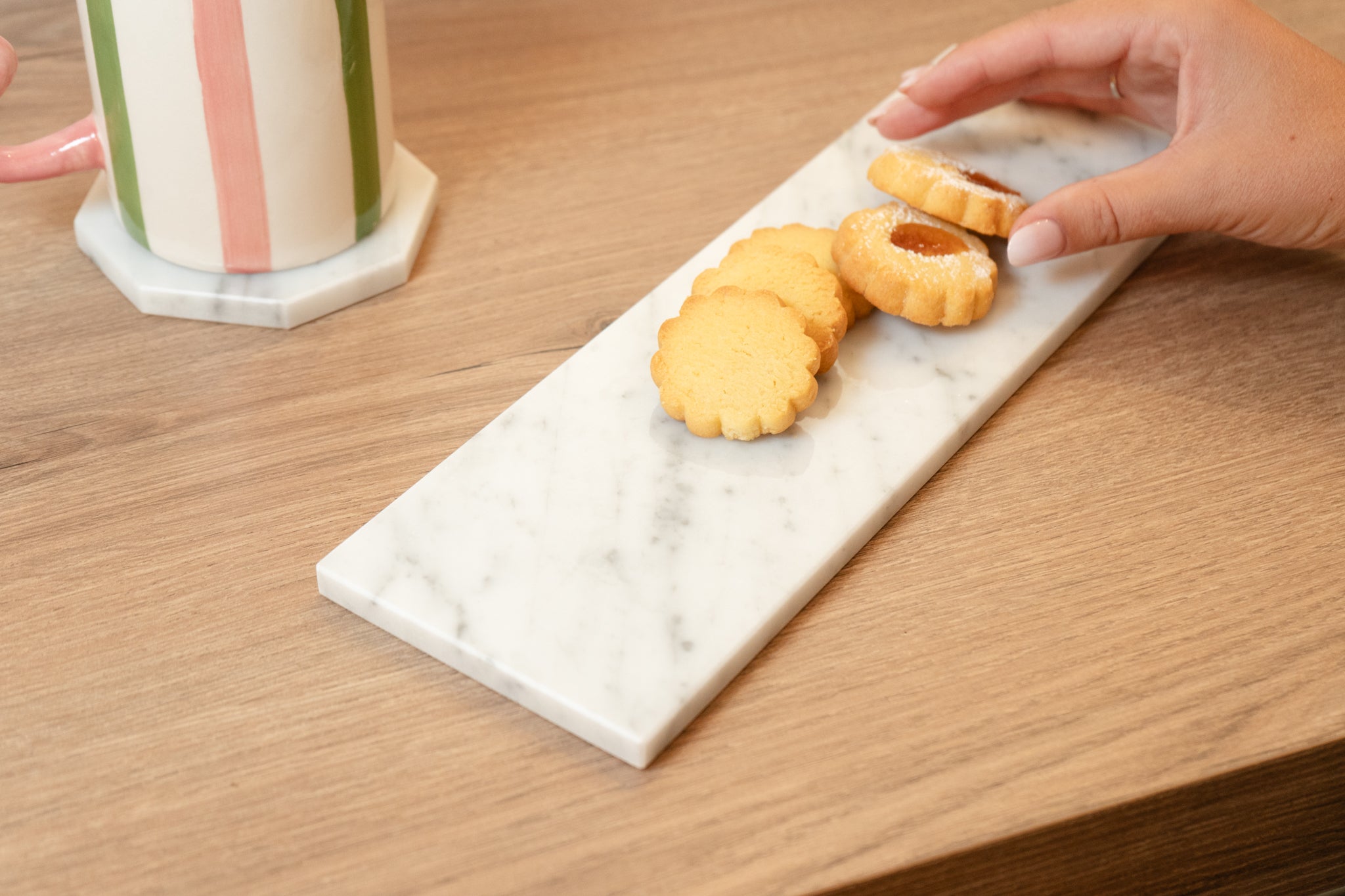 VASSOIO "PACHOULI" MARMO BIANCO DI CARRARA