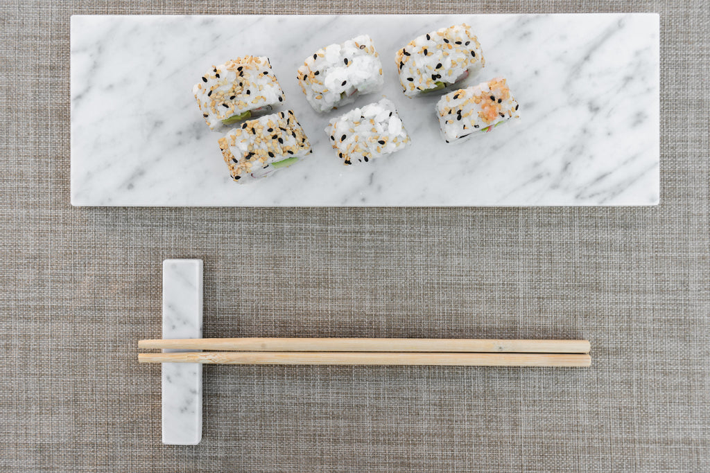 VASSOIO "PACHOULI" MARMO BIANCO DI CARRARA