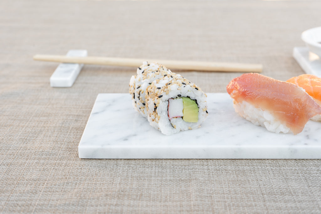 VASSOIO "PACHOULI" MARMO BIANCO DI CARRARA